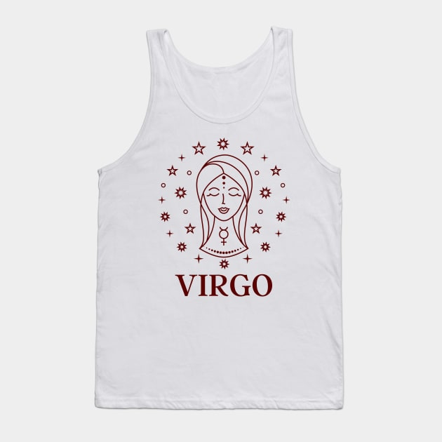 VIRGO Tank Top by Sun From West